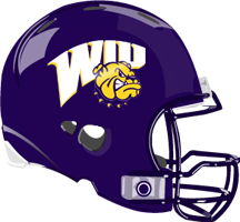 western illinois football helmet